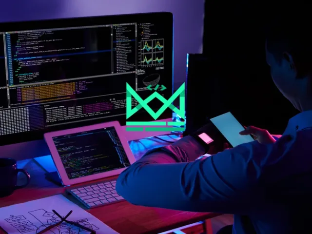 Programador da equipe Mestres da Web desenvolvendo códigos de componentes do design system para software escalável.