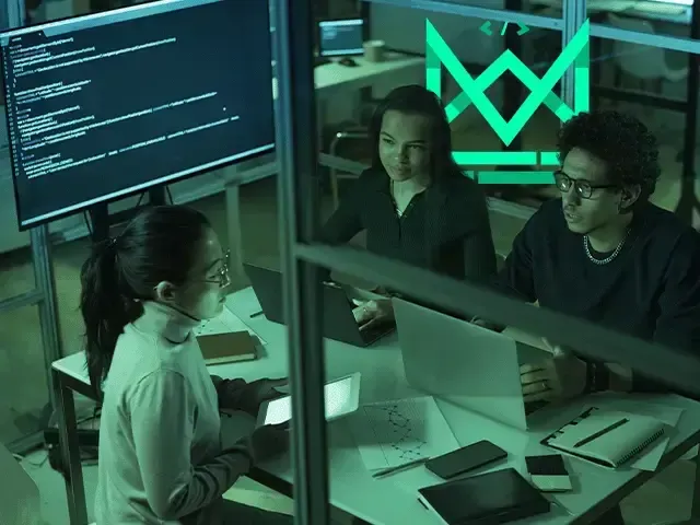 Equipe multidisciplinar atuando no desenvolvimento de software