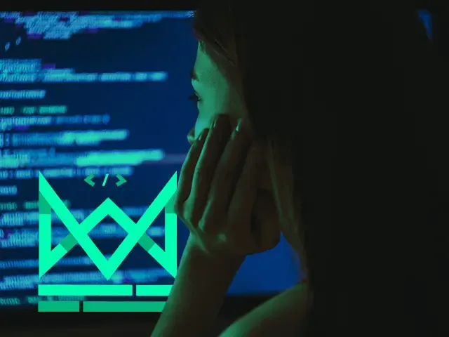 Interface visual de uma plataforma de tecnologia no-code com elementos arrastáveis na tela