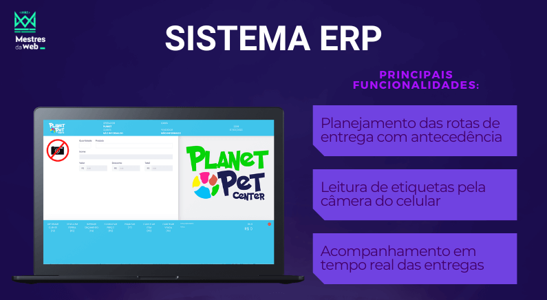 Case de sucesso Planet Pet: resultados do ERP personalizado