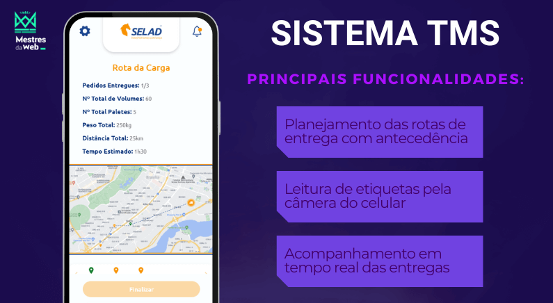 Case de sucesso Selad Transporte: sistema TMS personalizado